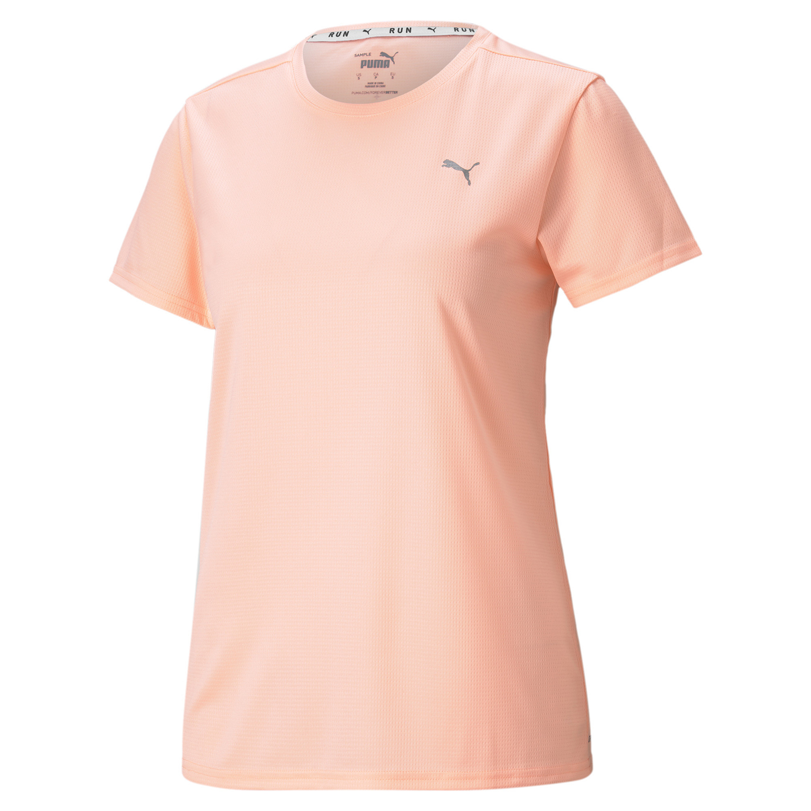 

Футболка женская PUMA Run Favorite Ss Tee W розовая S, Run Favorite Ss Tee W