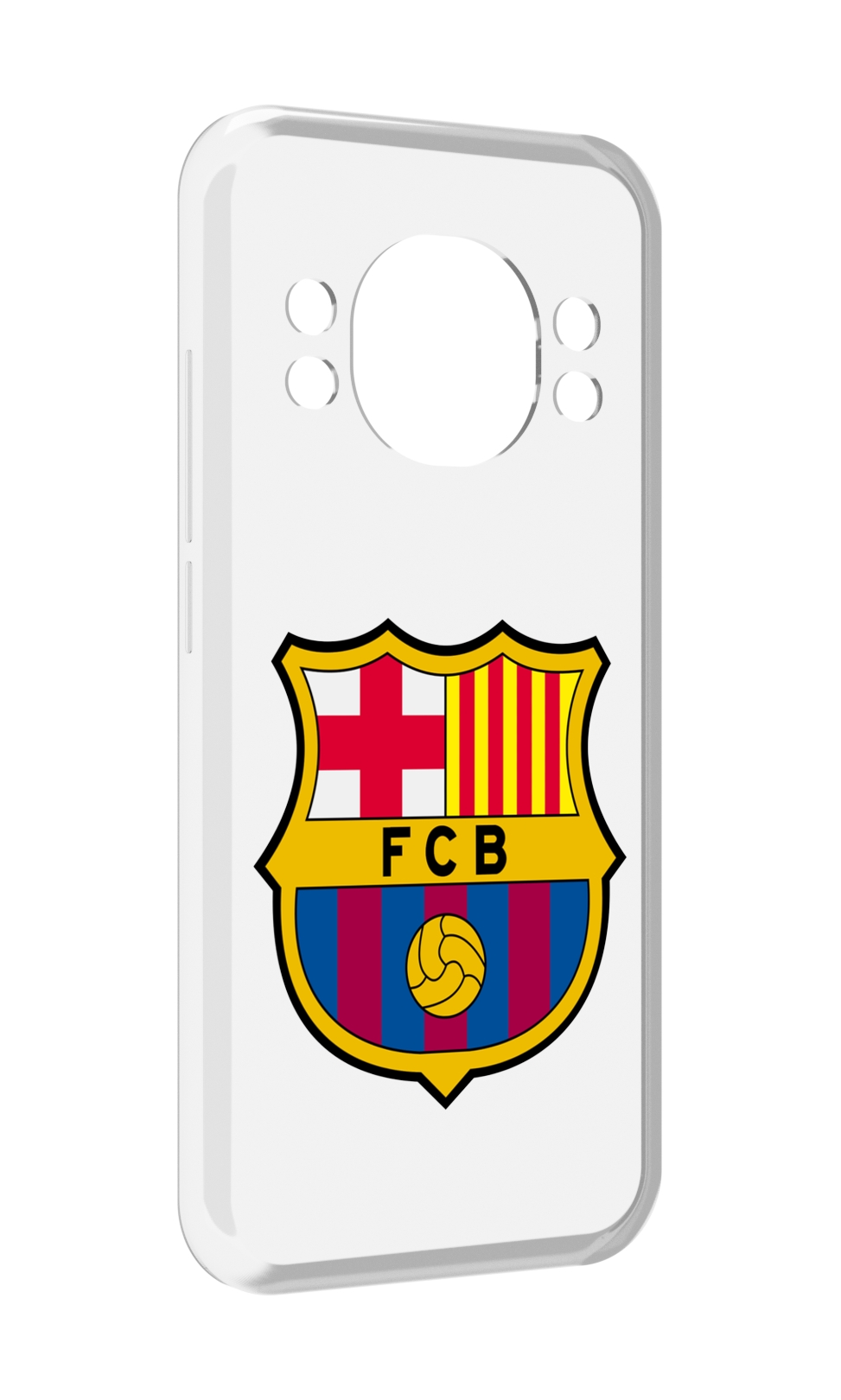 

Чехол MyPads фк-барселона-2 для Doogee S98 / S98 Pro, Прозрачный, Tocco