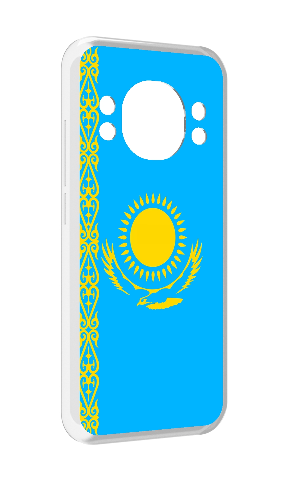 

Чехол MyPads флаг Казахстана-1 для Doogee S98 / S98 Pro, Прозрачный, Tocco