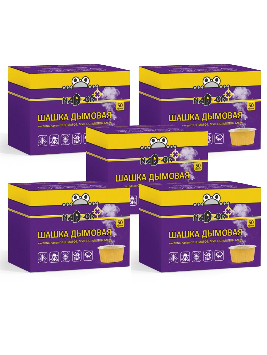 

Дымовая шашка от насекомых Nadzor 91639 50 г
