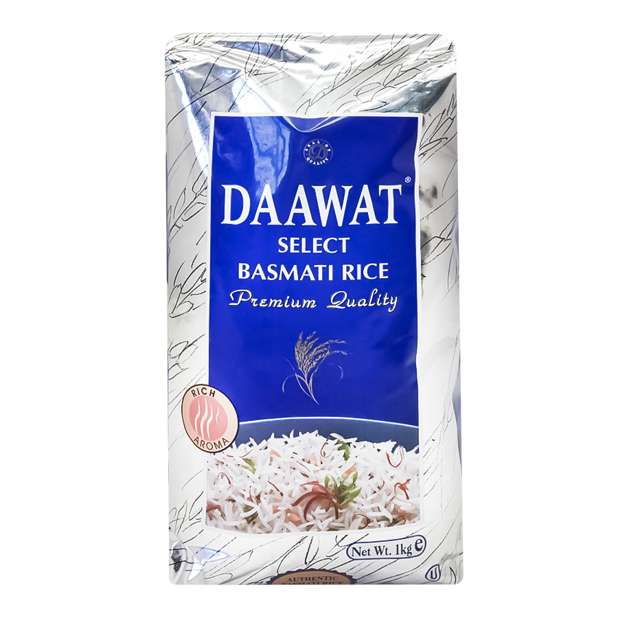

Рис Басмати Селект Daawat 1 кг