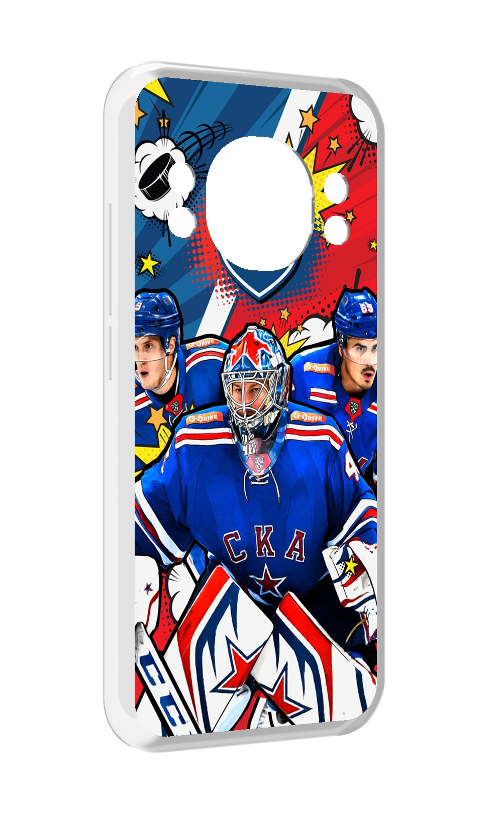 

Чехол MyPads хк ска спб мужской для Doogee S98 / S98 Pro, Прозрачный, Tocco