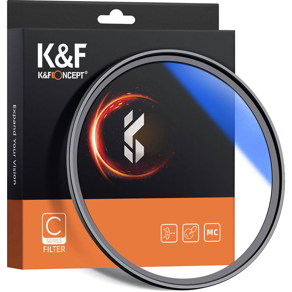 

Светофильтр K&F Concept Blue Coat MCUV 67 мм, Blue Coat MCUV