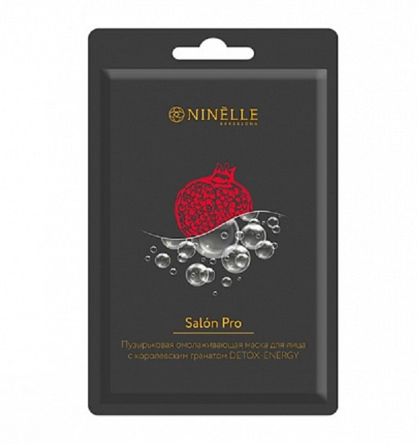 

Маска для лица Ninelle Salon Pro DETOX-ENERGY Обновляющая с розовым грейпфрутом 25 г