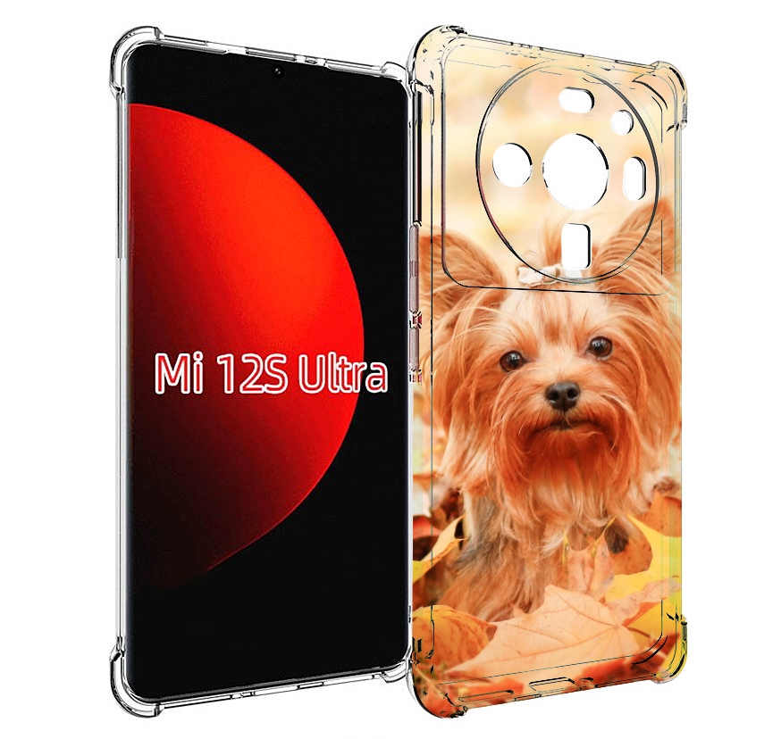 

Чехол MyPads еркширдскии терьер иорк для Xiaomi 12S Ultra, Прозрачный, Tocco