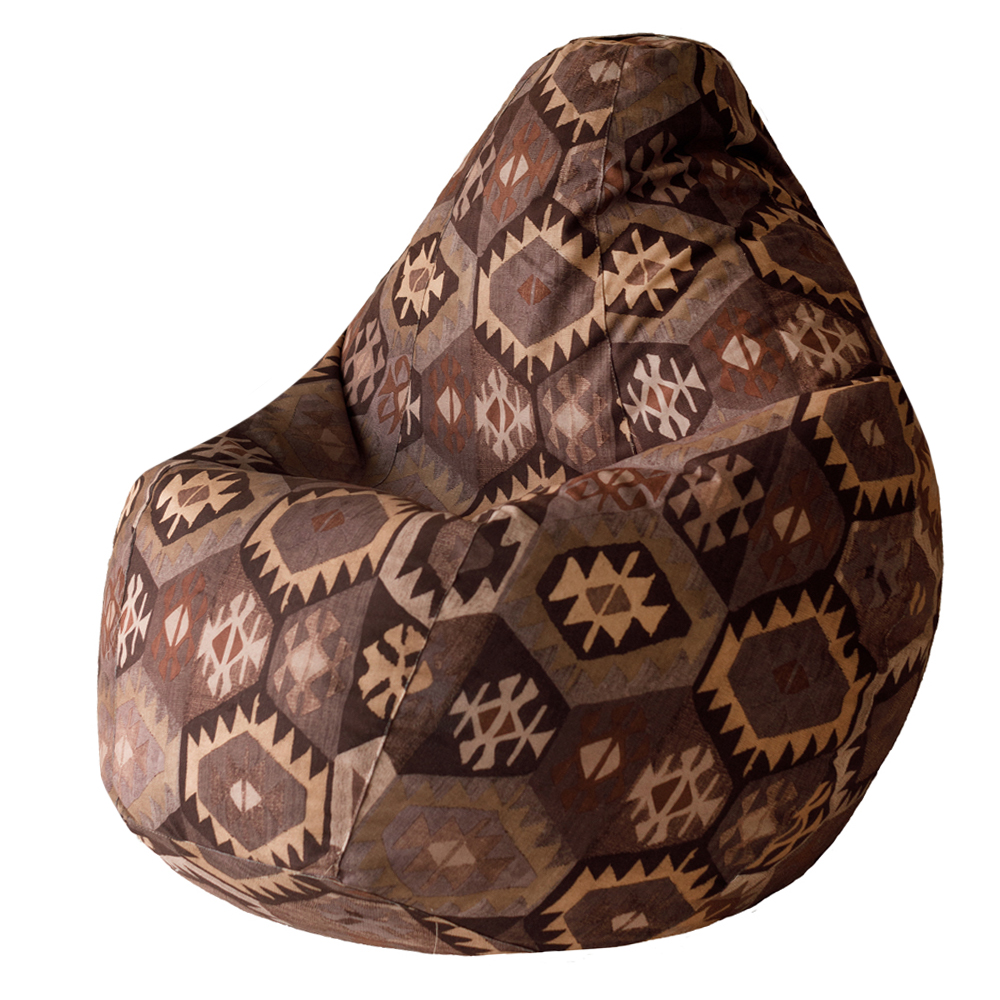 фото Кресло мешок груша мехико коричневое 3xl, классический dreambag