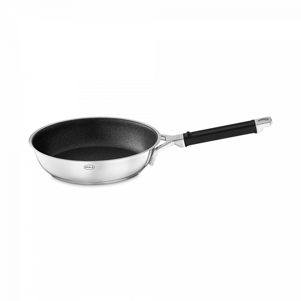 

Сковорода Roesle Silence PRO, 24 см, с антипригарным покрытием,, Серебристый