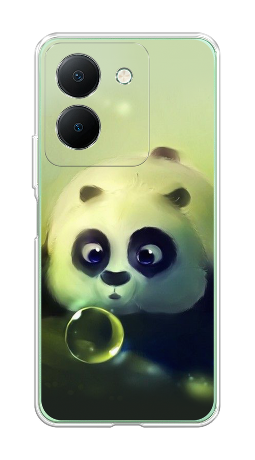 

Чехол на Vivo Y27S "Малыш панды", Зеленый;черный;серый, 269750-1