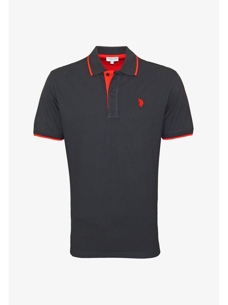 

Футболка мужская U.S. POLO Assn. US222P04M черная L, Черный, US222P04M