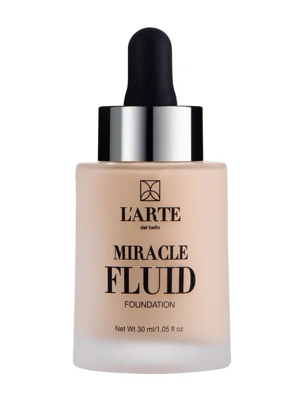 Тональный флюид для лица  2CP  L'Arte del bello Miracle Fluid Foundation 30 мл larte del bello средство тональное жидкий аэрограф 2n airbrush foundation 30 мл