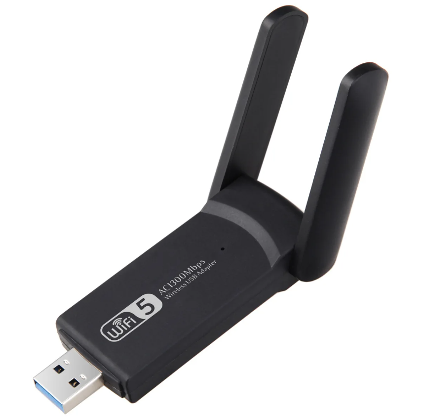 

Wi-Fi адаптер NoBrand USB Adapter 5G черный, 5G