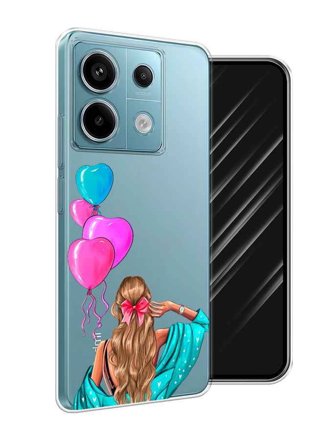 

Чехол Awog на Xiaomi Redmi Note 13 Pro 5G "День Рождения", Голубой;розовый;бежевый, 320150-1