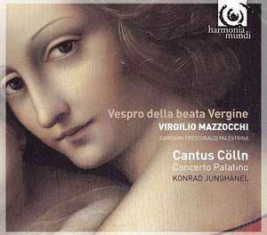 

Vespro della beata Vergine. Cantus Colln. Konrad Junghanel., 1 CD