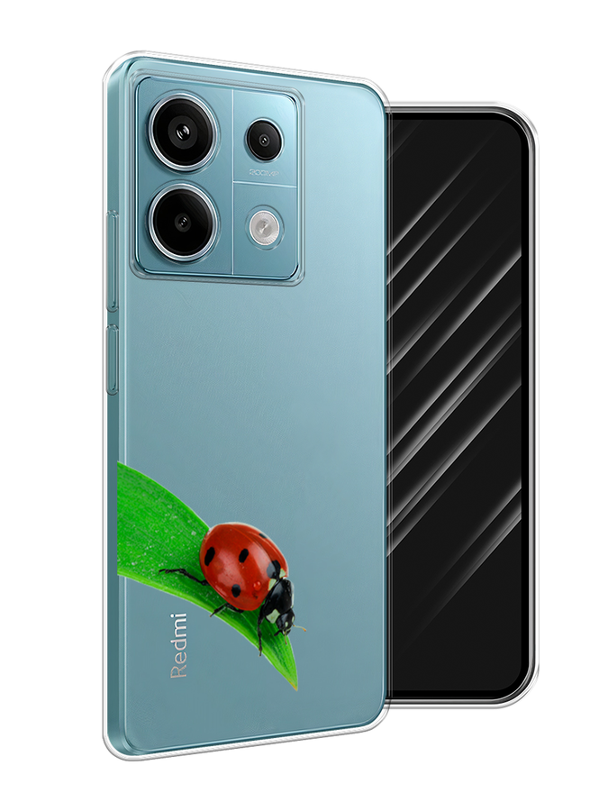 

Чехол Awog на Xiaomi Redmi Note 13 Pro 5G "На счастье", Белый;красный;зеленый, 320150-1