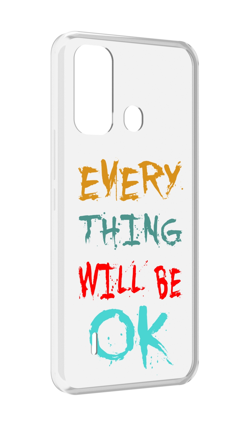 

Чехол MyPads все-будет-хорошо для ITEL A49 / A58 / A58 Pro, Прозрачный, Tocco