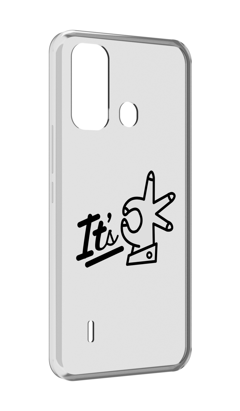 

Чехол MyPads все-ок для ITEL A49 / A58 / A58 Pro, Прозрачный, Tocco