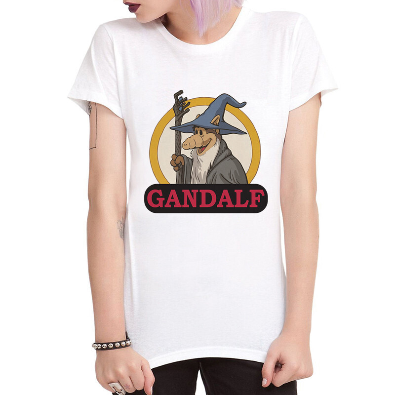 

Футболка женская Dream Shirts ГэндАльф 10004521 белая 2XL, ГэндАльф 10004521