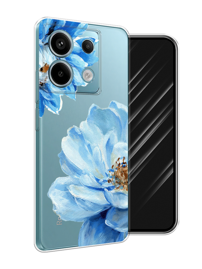 

Чехол Awog на Xiaomi Redmi Note 13 Pro 5G "Голубые клематисы", Голубой, 320150-1