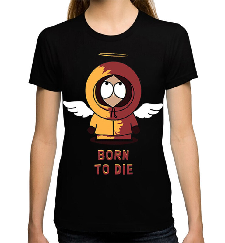 

Футболка женская Dream Shirts Рожденный умереть Кенни Маккормик 10004551 черная L, Рожденный умереть Кенни Маккормик 10004551