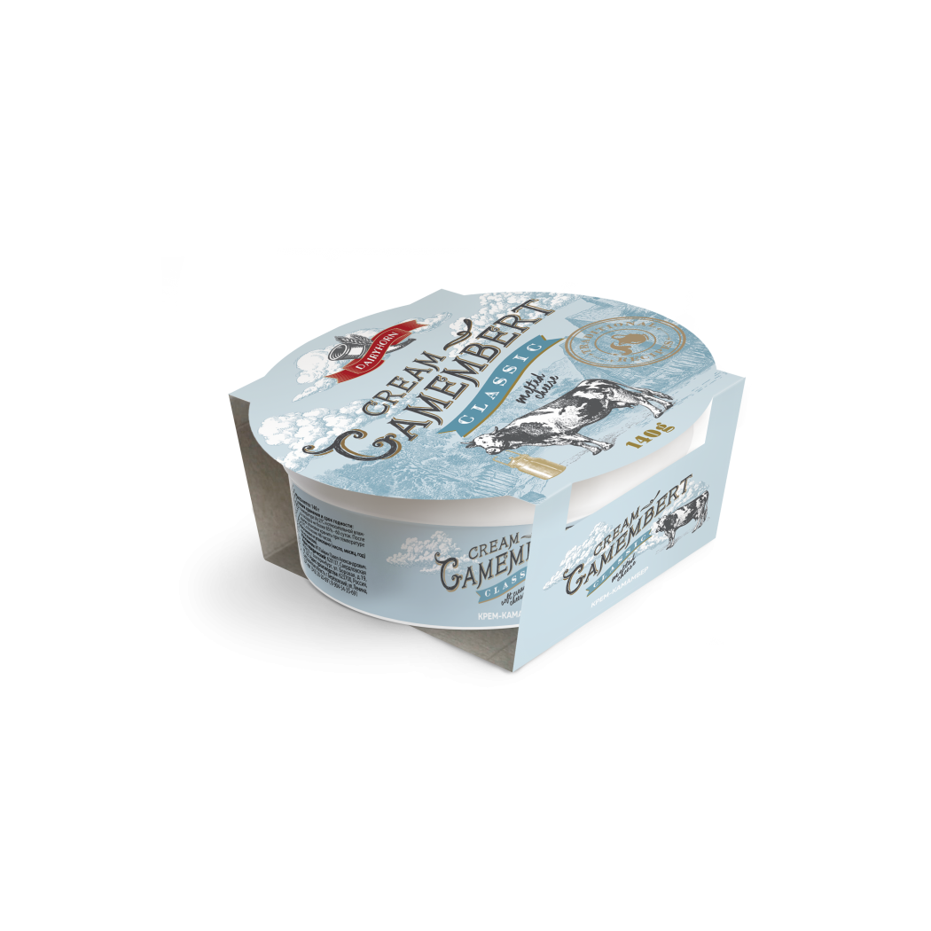 

Сыр Dairyhorn камамбер мягкий с белой плесенью 60% 140 г бзмж