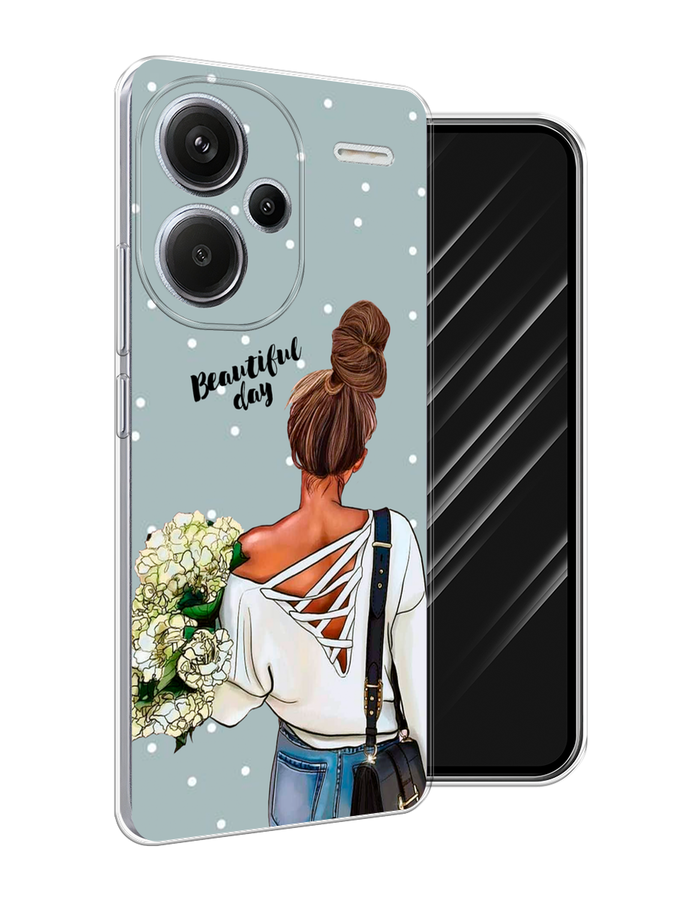 

Чехол Awog на Redmi Note 13 Pro+ "Beautiful day", Голубой;коричневый;бежевый, 320250-1