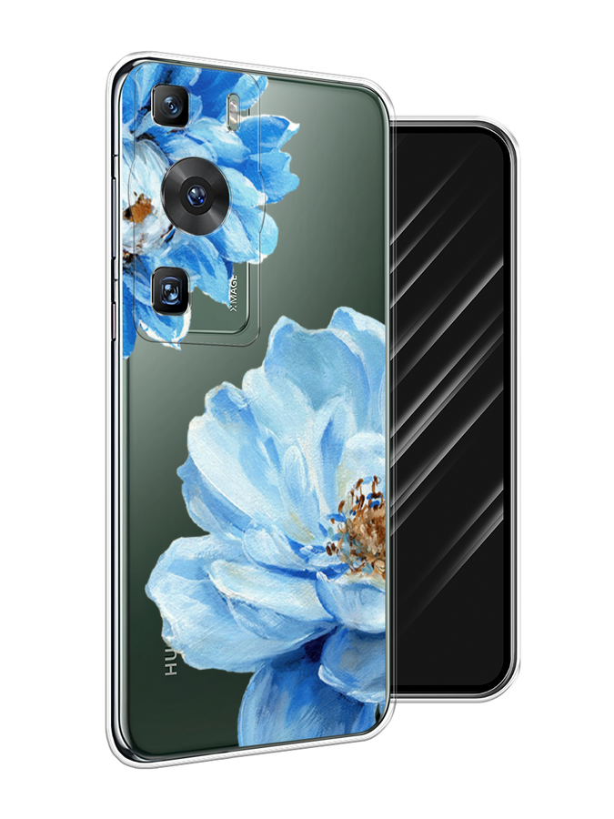 

Чехол Awog на Huawei P60/P60 Pro "Голубые клематисы", Голубой, 6121150-8