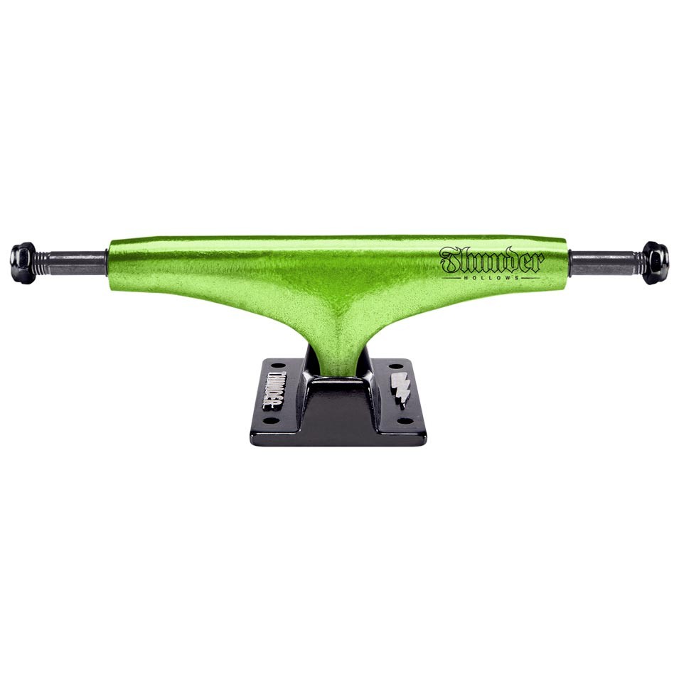 

Подвески для скейтборда THUNDER TRUCKS Metallic Script Hollow Lights Green/Black 149 мм 20