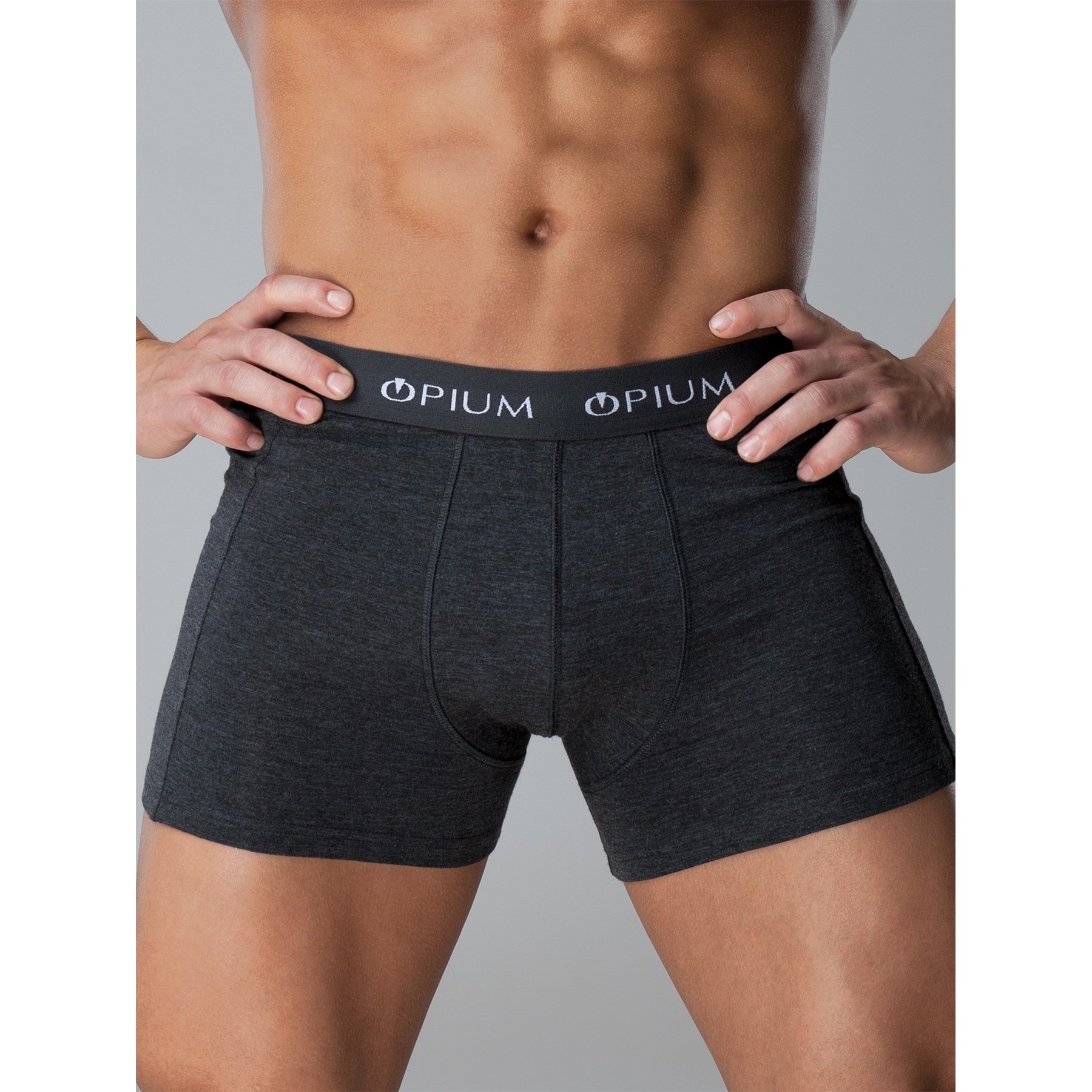 

Трусы мужские Opium R45 серые XXXL, Серый, R45