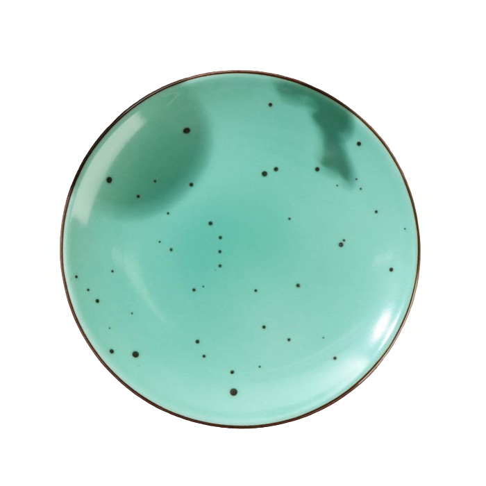 

Тарелка плоская DOTS menta, d=16,5 см, В ассортименте