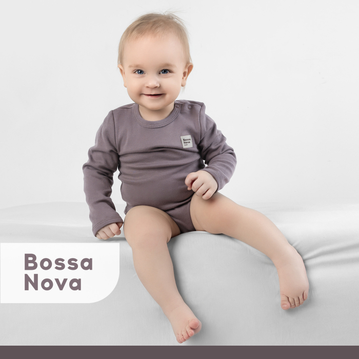 

Боди детское Bossa Nova коричневый 68, 1175423