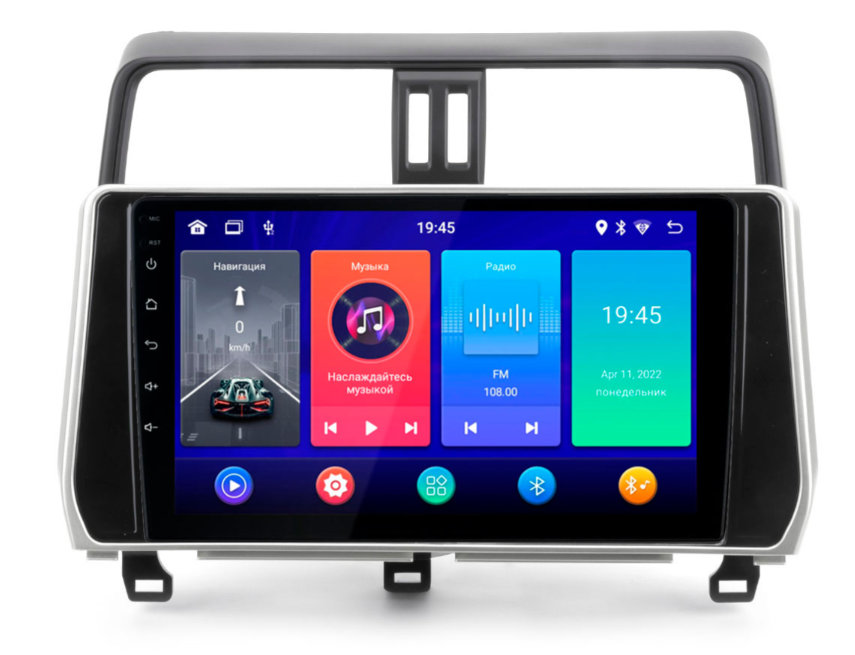 ШГУ Toyota LC Prado 150 21+ (TRAVEL Incar ANB-2215) Android 10/1280*720, BT, QLED, 2.5D