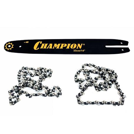 

Набор Шина CHAMPION 14''-РМ-52 зв. + 2 цепи (140SDEA041), CHAMPION
