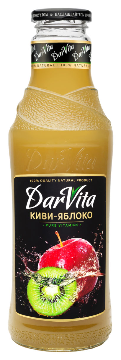 фото Нектар darvita киви-яблоко 750 мл