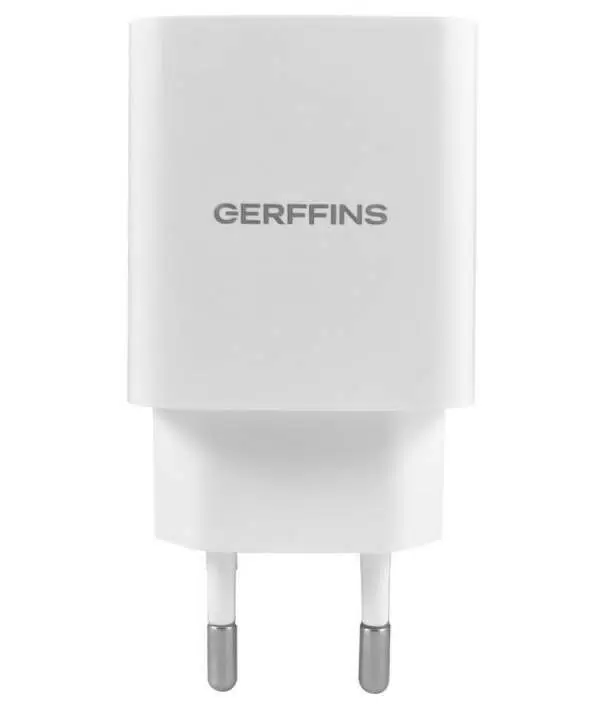

Сетевое зарядное устройство Gerffins GF-AC-USBA (белый), GF-AC-USBA