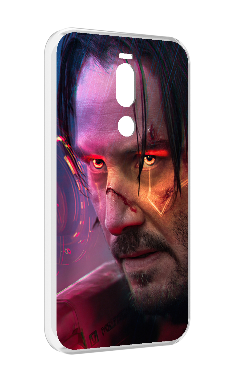 

Чехол Mypads Cyberpunk 2077 Джонни Сильверхенд Для Meizu X8, Прозрачный, Tocco