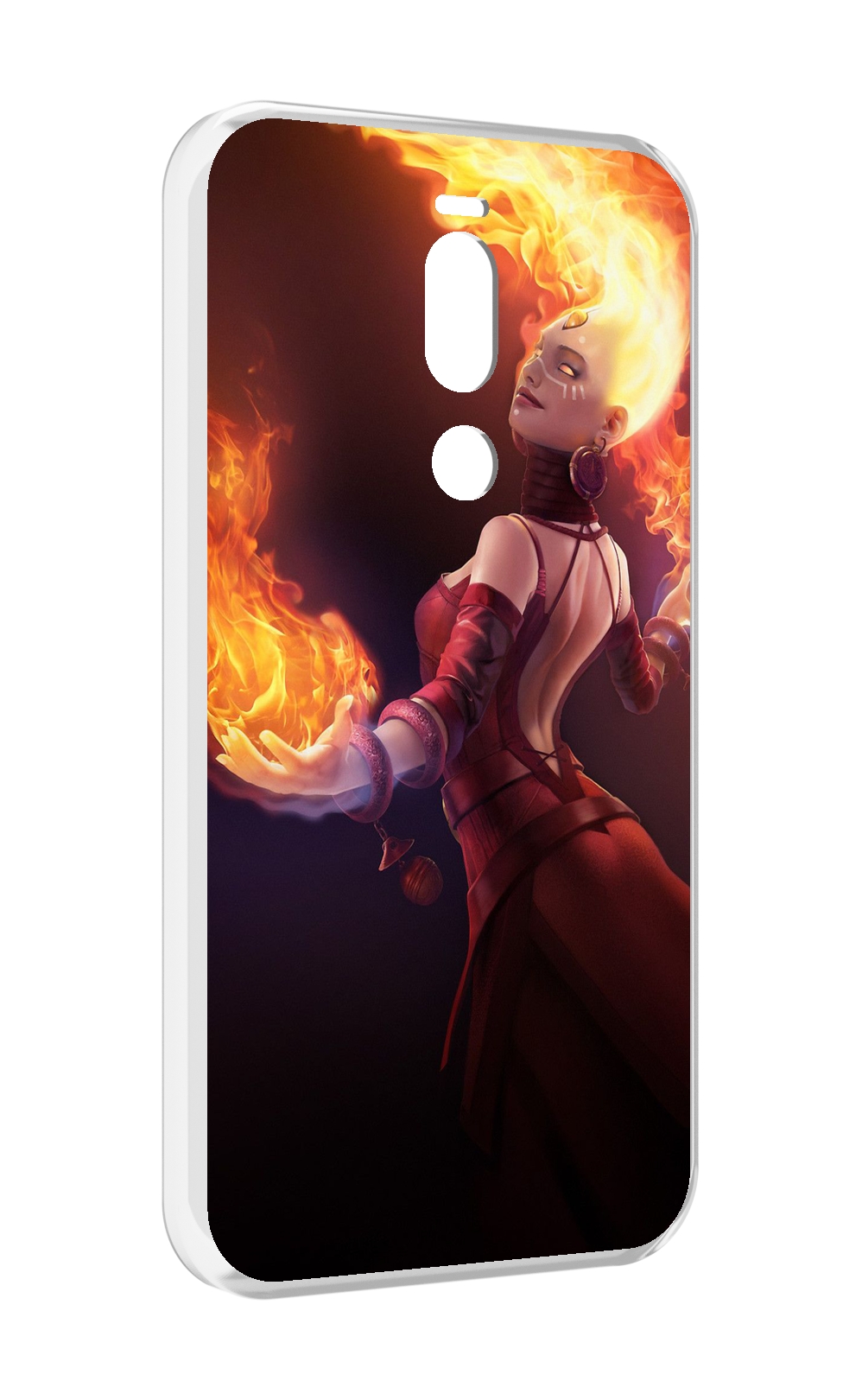 

Чехол Mypads Dota 2 Lina Для Meizu X8, Прозрачный, Tocco