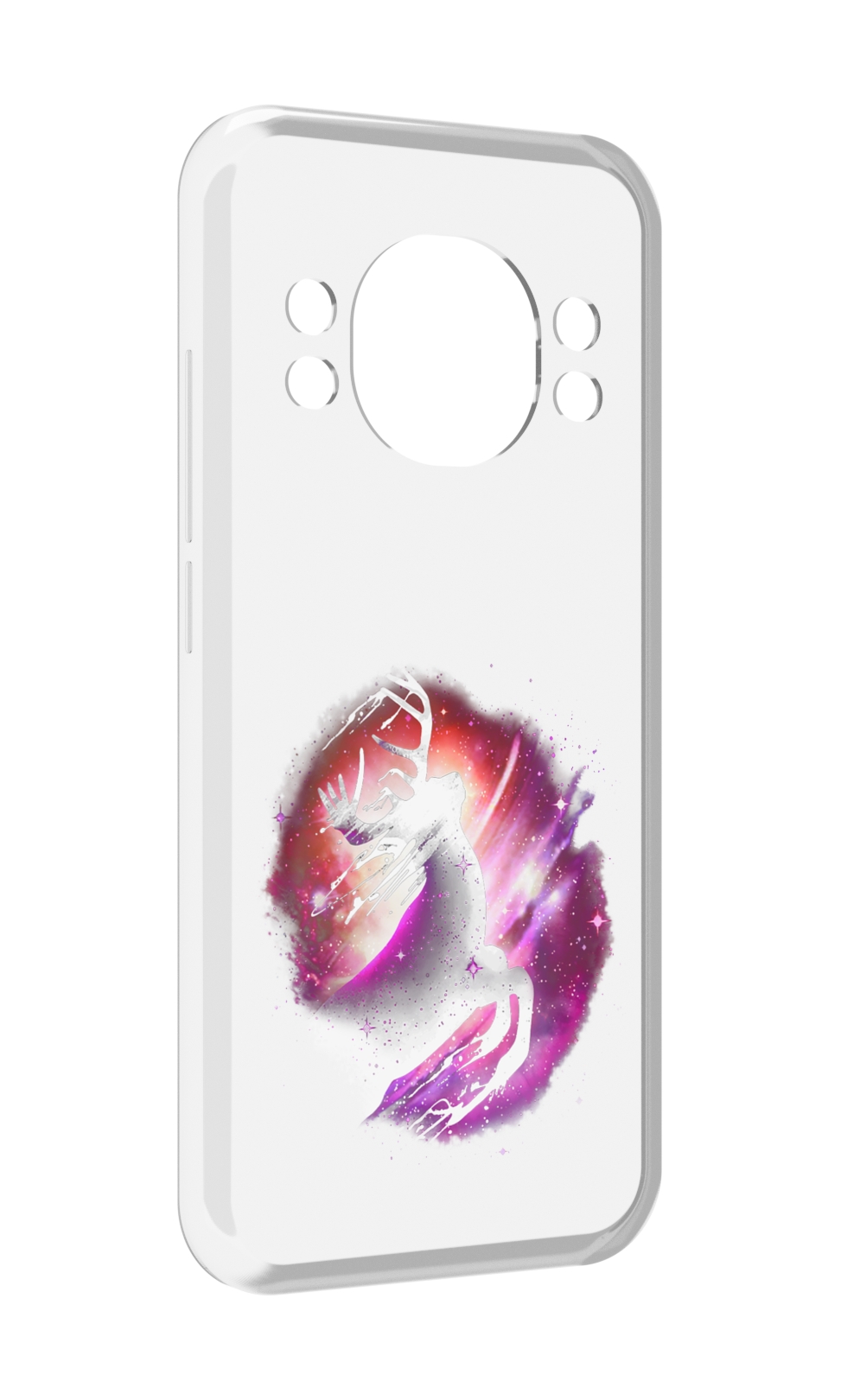 

Чехол MyPads звездный олень для Doogee S98 / S98 Pro, Прозрачный, Tocco