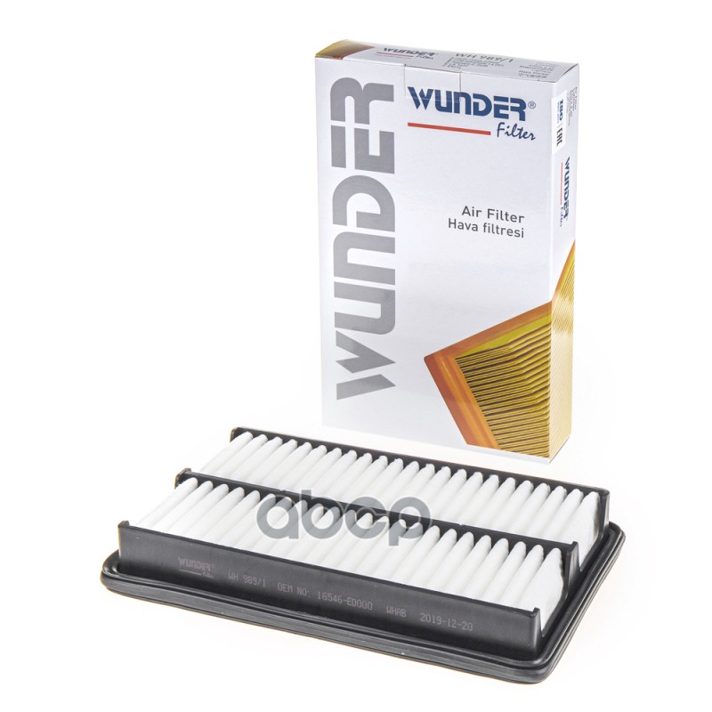 

Фильтр Воздушный Nissan Micra/Cube/Note/Tiida 06-> Mot.1,6/1,8L Wunder Filter Wh989/1 Wund