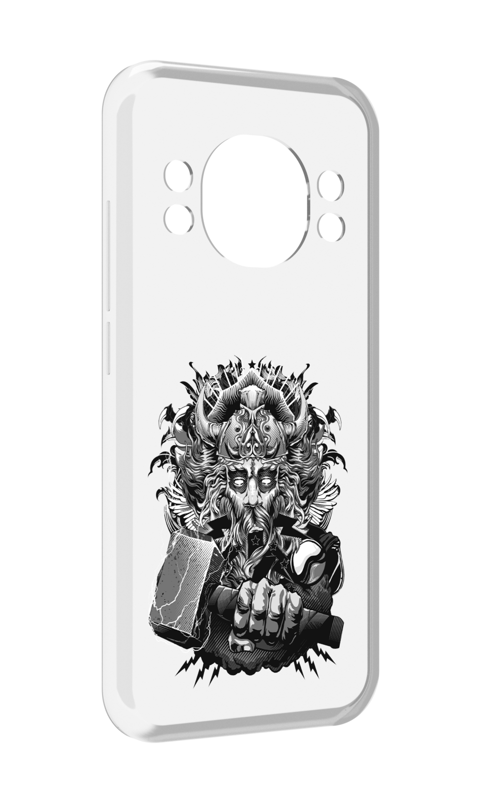

Чехол MyPads злой тор для Doogee S98 / S98 Pro, Прозрачный, Tocco