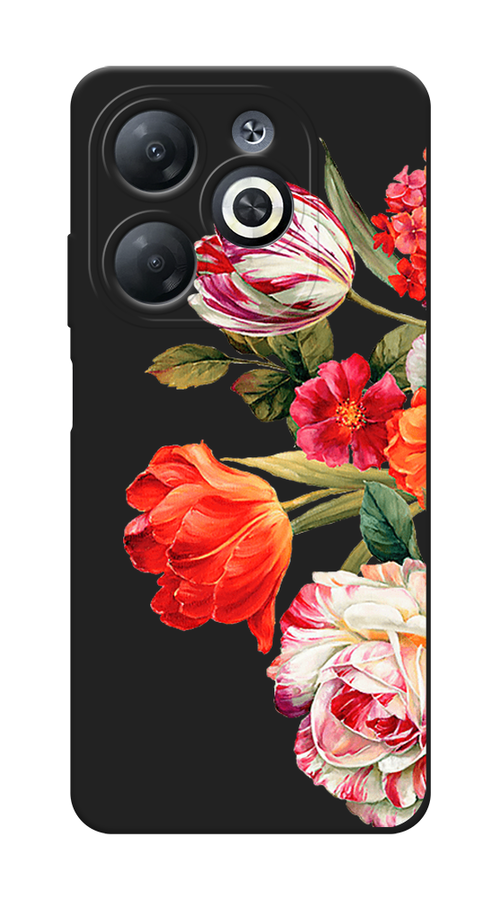 

Чехол Awog на Infinix Smart 8 "Весенний букет", Красный;розовый;зеленый, 3105152-1
