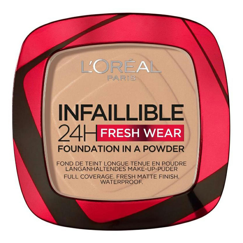 Пудра для лица L'Oreal Paris Infaillible 24H Fresh Wear т.120 тональное средство l oreal paris