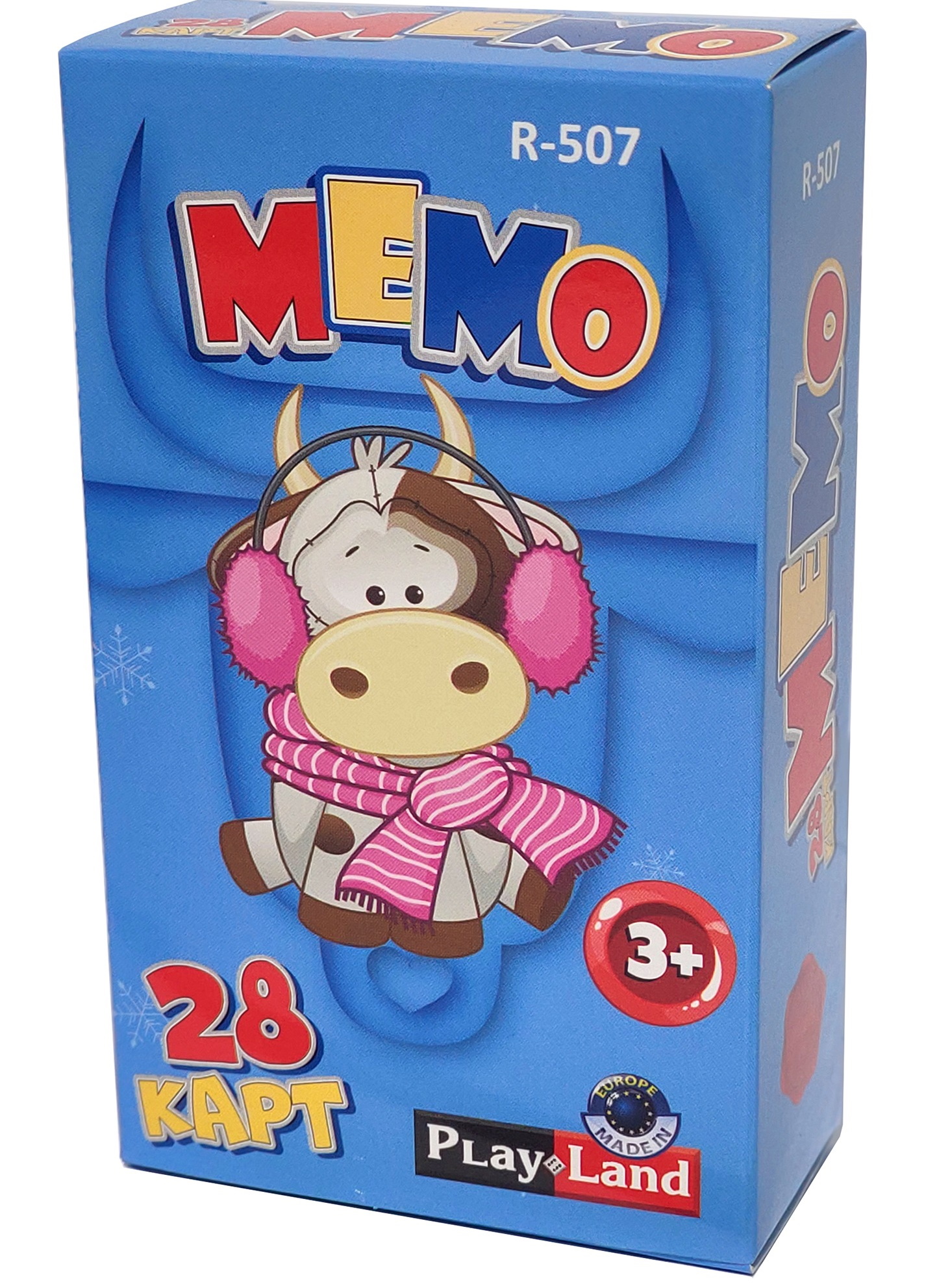 

Настольная игра Мемо. Коровка Play Land R-507, R-507