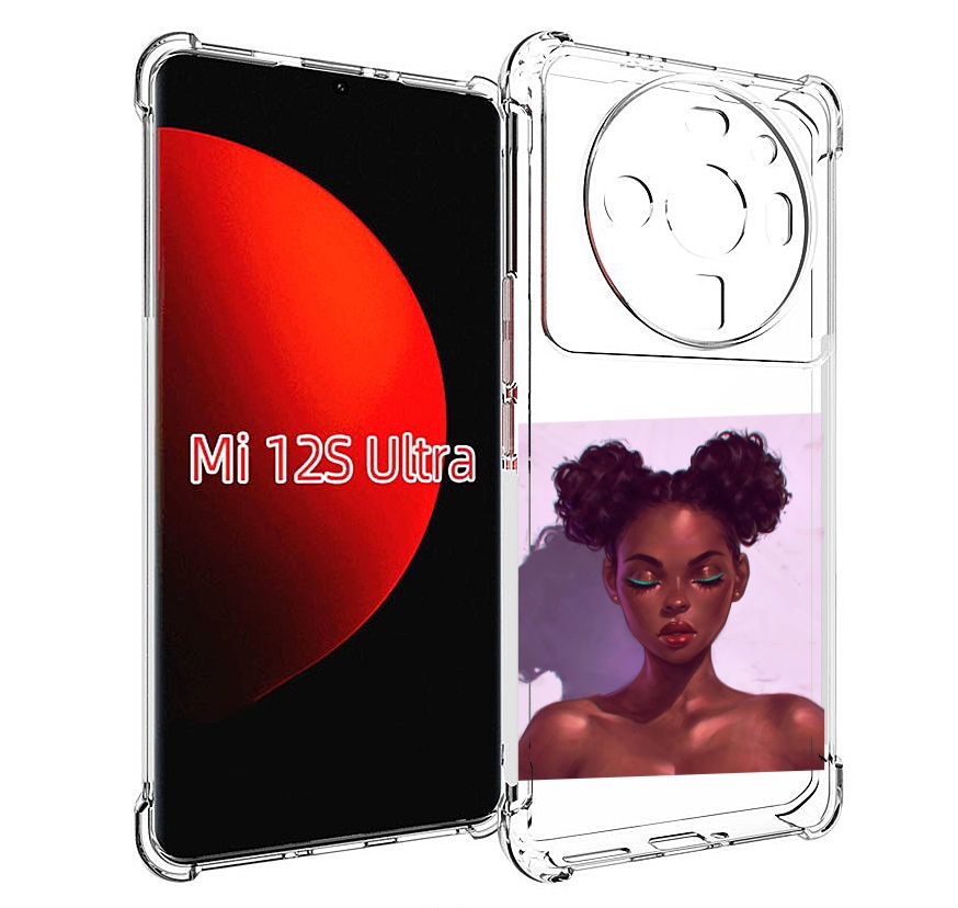 

Чехол MyPads зеленые-стрелки женский для Xiaomi 12S Ultra, Прозрачный, Tocco