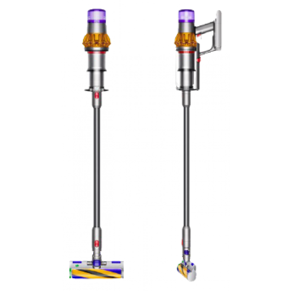 

Пылесос Dyson V15 Detect Absolute, серебристый