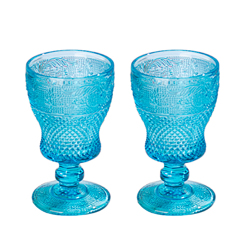 Фужеры для вина Ассорти, Aura of Bohemia, 225 мл, 6 штук