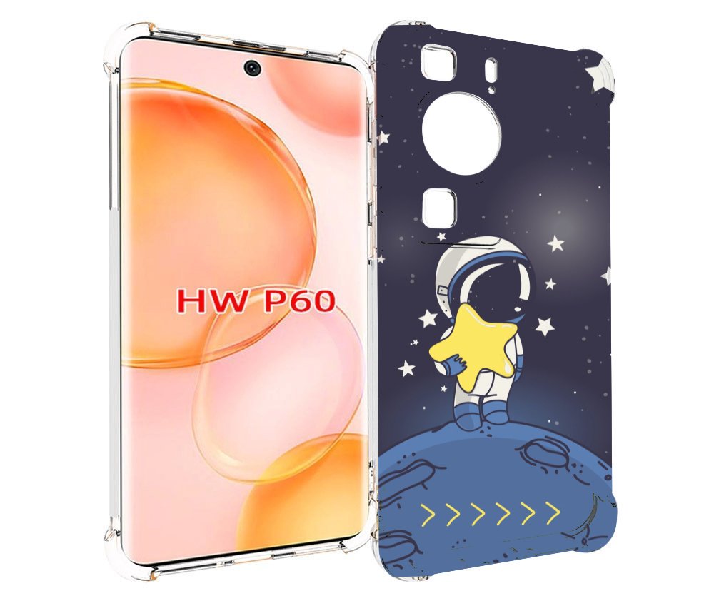 

Чехол MyPads астронавт с звездочкой для Huawei P60, Tocco