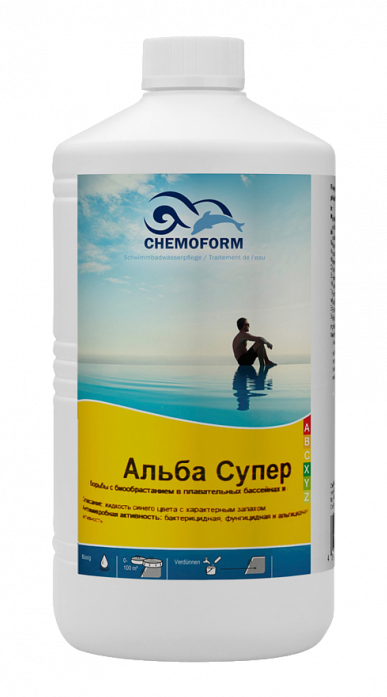 

Средство для борьбы с водорослями Chemoform Альба Супер 28% 1 л 0602001