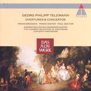 

Telemann: Overtures & Concerti / Bruggen, 1 CD