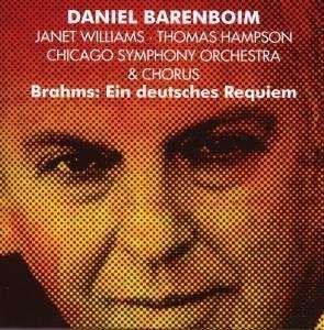 

Brahms: Ein Deutsches Requiem / Barenboim, Chicago SO, 1 CD