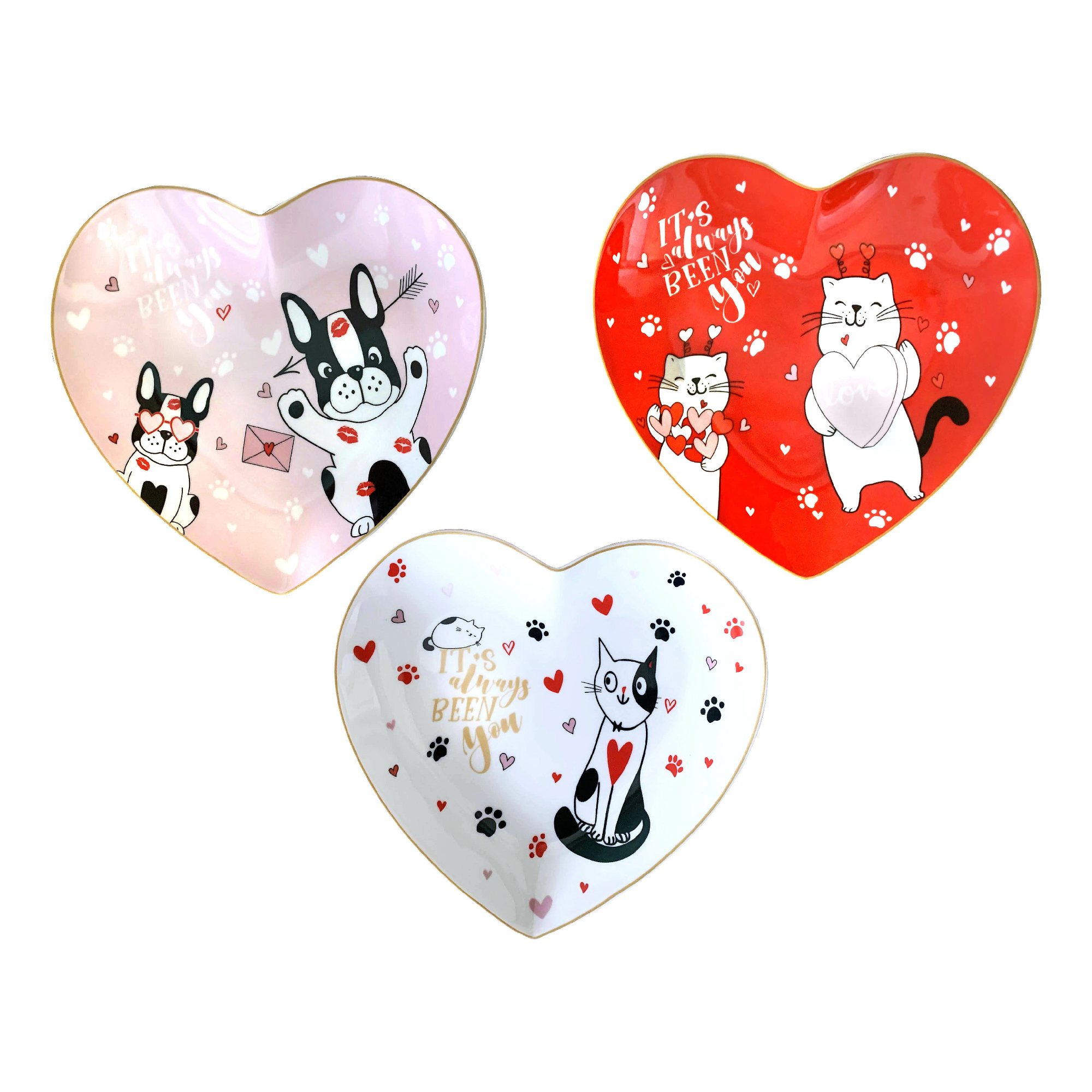 

Блюдо для сервировки МФК Сердце 18 см в ассортименте (дизайн по наличию)